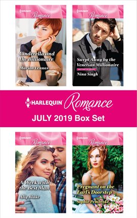 Cover image for Harlequin Romance July 2019 Box Set