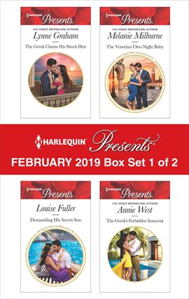 Cover image for Harlequin Presents - February 2019 - Box Set 1 of 2