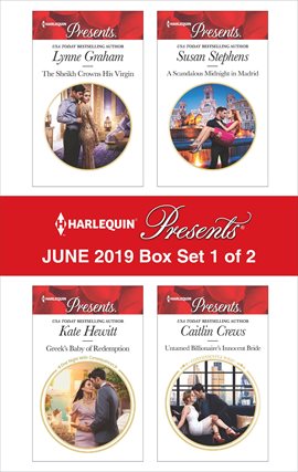 Cover image for Harlequin Presents - June 2019 - Box Set 1 of 2
