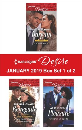 Cover image for Harlequin Desire January 2019 - Box Set 1 of 2