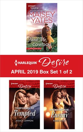 Cover image for Harlequin Desire April 2019 - Box Set 1 of 2