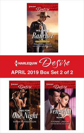 Cover image for Harlequin Desire April 2019 - Box Set 2 of 2