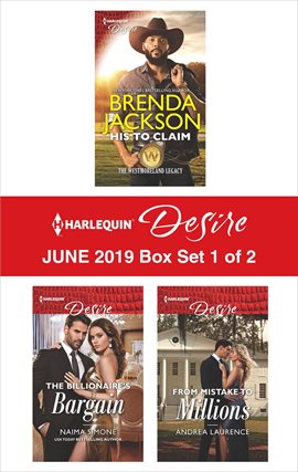 Cover image for Harlequin Desire June 2019 - Box Set 1 of 2