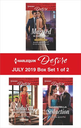 Cover image for Harlequin Desire July 2019 - Box Set 1 of 2