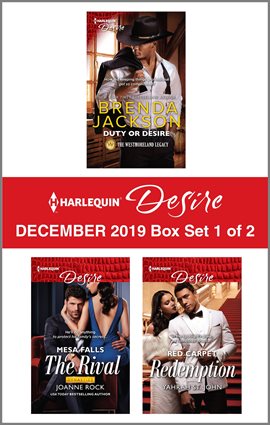 Cover image for Harlequin Desire December 2019 - Box Set 1 of 2