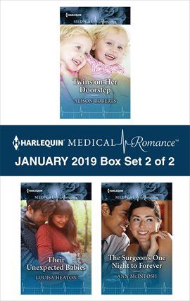 Cover image for Harlequin Medical Romance January 2019 - Box Set 2 of 2