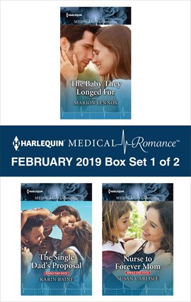 Cover image for Harlequin Medical Romance February 2019 - Box Set 1 of 2