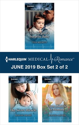 Cover image for Harlequin Medical Romance June 2019 - Box Set 2 of 2