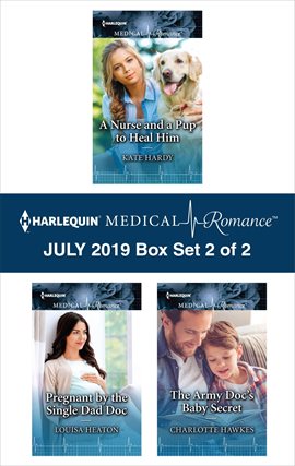 Cover image for Harlequin Medical Romance July 2019 - Box Set 2 of 2