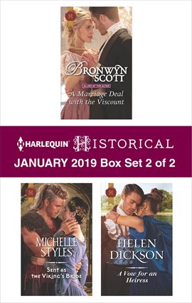 Cover image for Harlequin Historical January 2019 - Box Set 2 of 2
