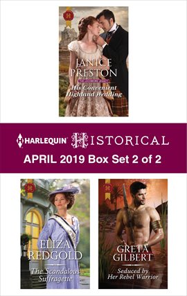 Cover image for Harlequin Historical April 2019 - Box Set 2 of 2