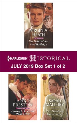 Cover image for Harlequin Historical July 2019 - Box Set 1 of 2