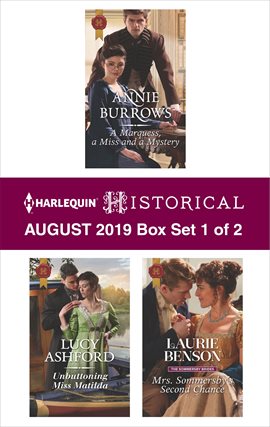 Cover image for Harlequin Historical August 2019 - Box Set 1 of 2