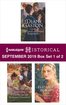 Cover image for Harlequin Historical September 2019 - Box Set 1 of 2