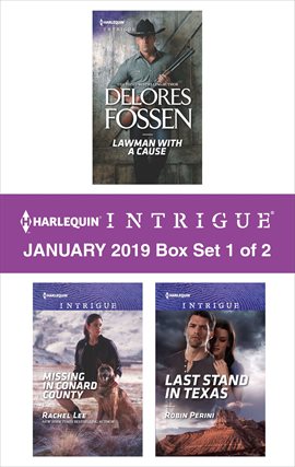 Cover image for Harlequin Intrigue January 2019 - Box Set 1 of 2
