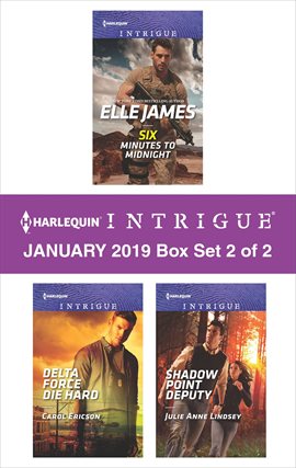 Cover image for Harlequin Intrigue January 2019 - Box Set 2 of 2