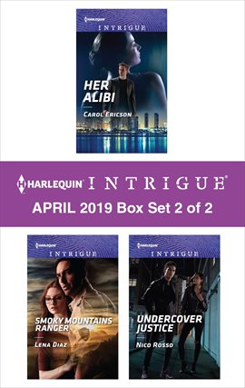 Cover image for Harlequin Intrigue April 2019 - Box Set 2 of 2
