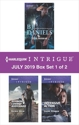 Cover image for Harlequin Intrigue July 2019 - Box Set 1 of 2