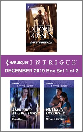 Cover image for Harlequin Intrigue December 2019 - Box Set 1 of 2