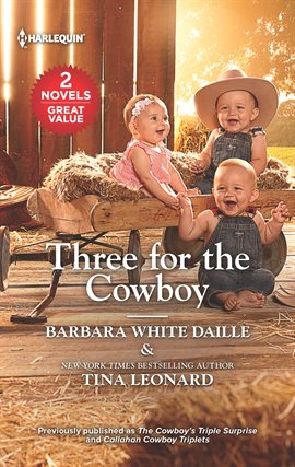 Cover image for Three for the Cowboy