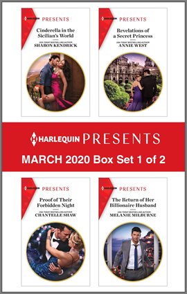 Cover image for Harlequin Presents - March 2020 - Box Set 1 of 2