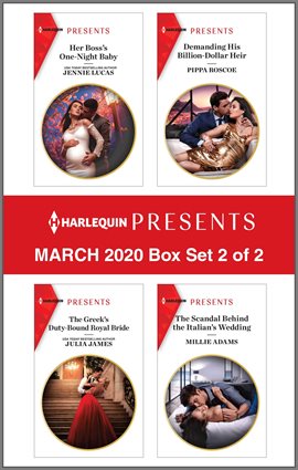 Cover image for Harlequin Presents - March 2020 - Box Set 2 of 2