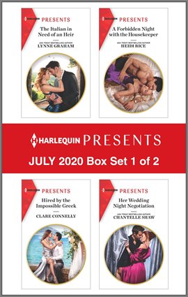Cover image for Harlequin Presents - July 2020 - Box Set 1 of 2