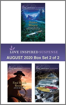 Cover image for Harlequin Love Inspired Suspense August 2020 - Box Set 2 of 2