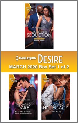 Cover image for Harlequin Desire March 2020 - Box Set 1 of 2