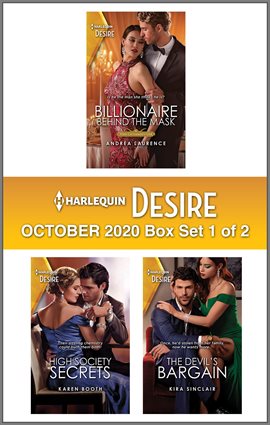 Imagen de portada para Harlequin Desire October 2020 - Box Set 1 of 2