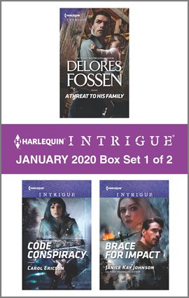 Cover image for Harlequin Intrigue January 2020 - Box Set 1 of 2