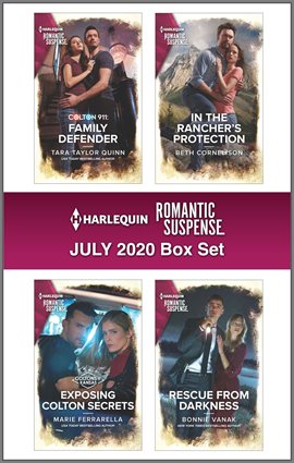 Cover image for Harlequin Romantic Suspense July 2020 Box Set