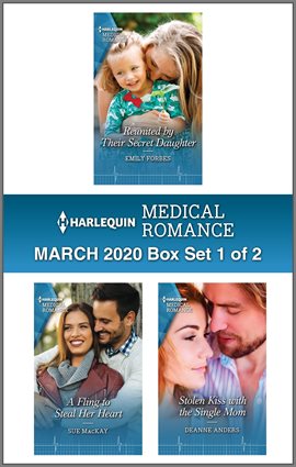 Cover image for Harlequin Medical Romance March 2020 - Box Set 1 of 2