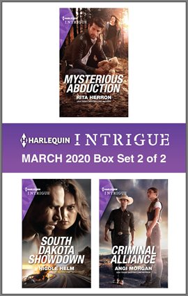 Cover image for Harlequin Intrigue March 2020 - Box Set 2 of 2