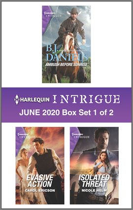 Cover image for Harlequin Intrigue June 2020 - Box Set 1 of 2