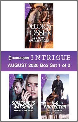 Cover image for Harlequin Intrigue August 2020 - Box Set 1 of 2