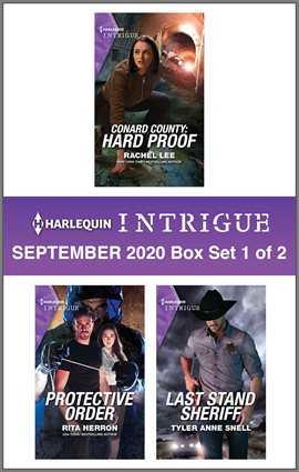 Cover image for Harlequin Intrigue September 2020 - Box Set 1 of 2