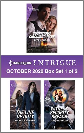 Cover image for Harlequin Intrigue October 2020 - Box Set 1 of 2
