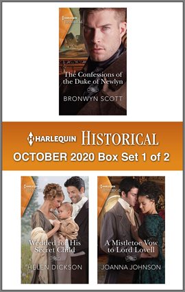 Cover image for Harlequin Historical October 2020 - Box Set 1 of 2