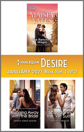 Cover image for Harlequin Desire January 2021 - Box Set 1 of 2