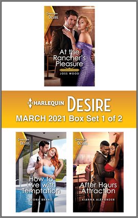 Cover image for Harlequin Desire March 2021 - Box Set 1 of 2