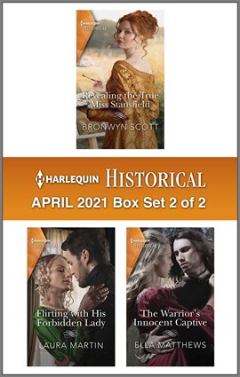 Cover image for Harlequin Historical April 2021 - Box Set 2 of 2