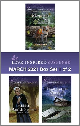 Cover image for Harlequin Love Inspired Suspense March 2021 - Box Set 1 of 2