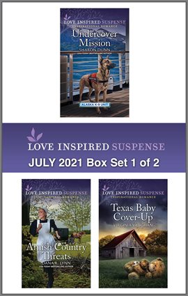 Cover image for Love Inspired Suspense July 2021 - Box Set 1 of 2