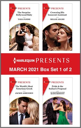 Cover image for Harlequin Presents - March 2021 - Box Set 1 of 2