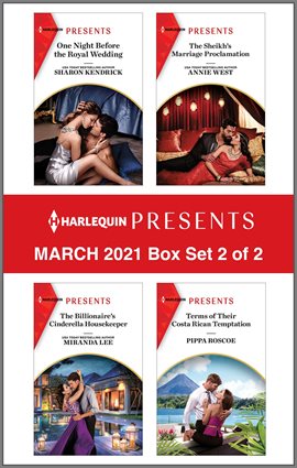 Cover image for Harlequin Presents - March 2021 - Box Set 2 of 2