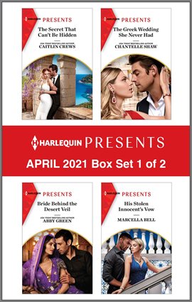 Cover image for Harlequin Presents - April 2021 - Box Set 1 of 2