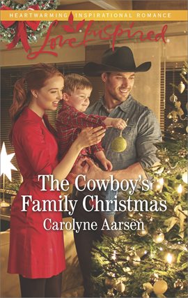 Cover image for The Cowboy's Family Christmas