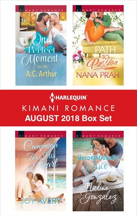 Cover image for Harlequin Kimani Romance August 2018 Box Set