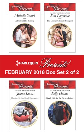 Cover image for Harlequin Presents February 2018 - Box Set 2 of 2